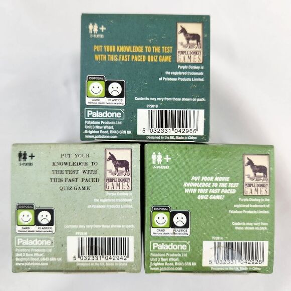 🩵NIB General Knowledge, Music, & Movies Trivia Bundle Set of 3 - Picture 4 of 5